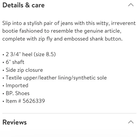 NEW Jeffrey Campbell Finite denim block heel booties 6 - Picture 14 of 14